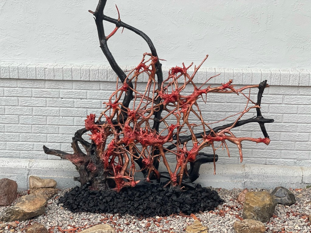 “Ventricle” A Tree Root Art Sculptured New Release by Artist Rene Sepulveda, 2nd Life Boutique Roadrunner Emporium, Alamogordo New&nbsp;Mexico